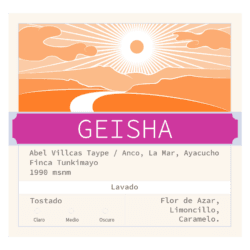 GEISHA | Café de Ayacucho